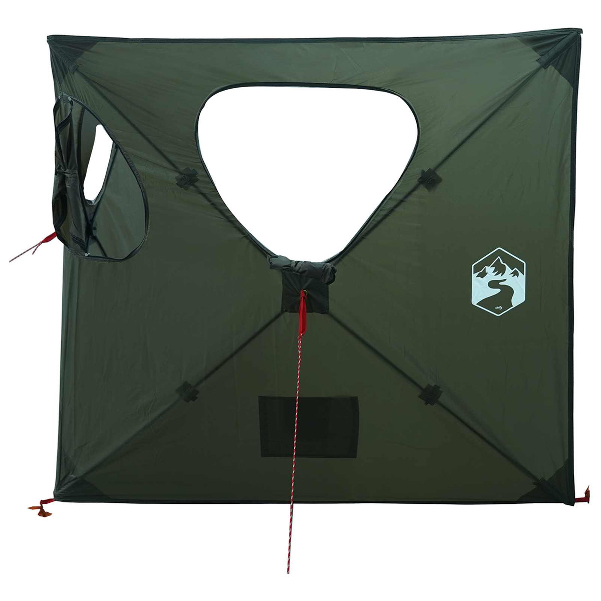 Jagttelt 145 x 145 x 150 cm Army Grøn Polyester og Stål