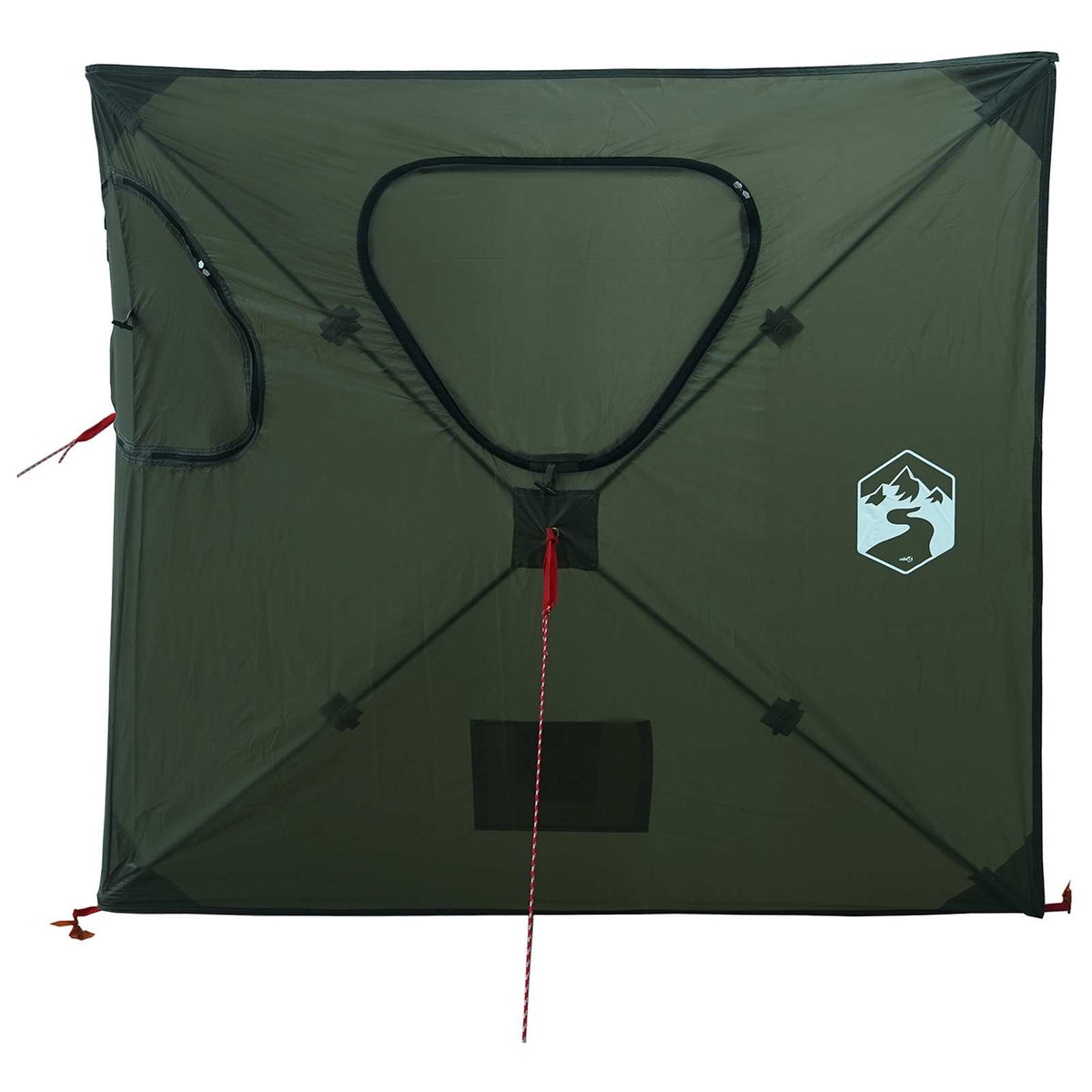 Jagttelt 145 x 145 x 150 cm Army Grøn Polyester og Stål