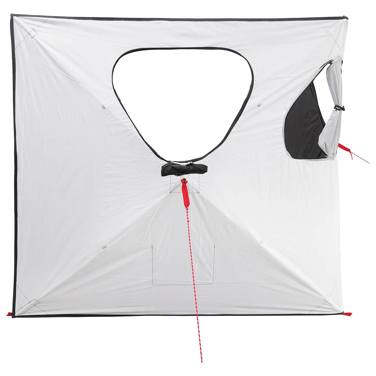 Jagttelt 145 x 145 x 150 cm Hvid Blackout Polyester og Stål