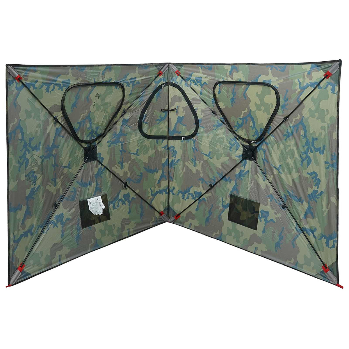 Jagttelt 145 x 145 x 150 cm Camouflage Polyester og Stål