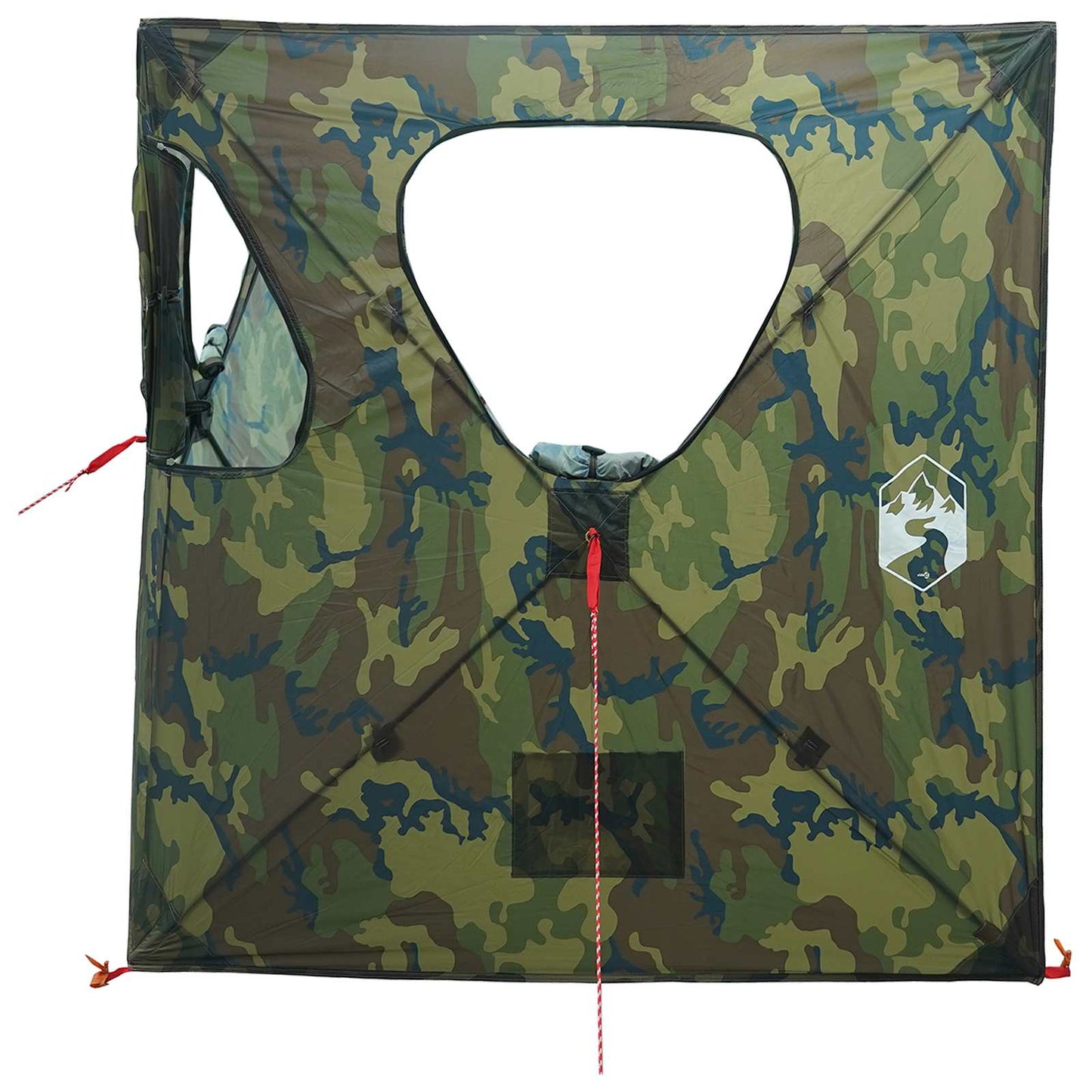 Jagttelt 145 x 145 x 150 cm Camouflage Polyester og Stål
