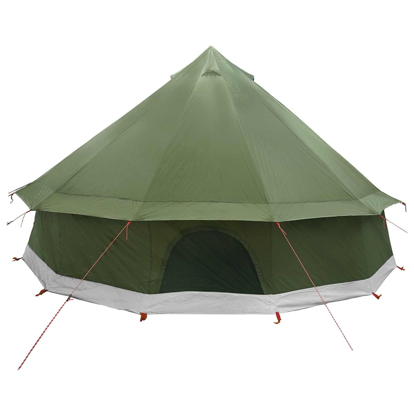 Tipi telt 8-personers Army Grøn Polyester og Stål