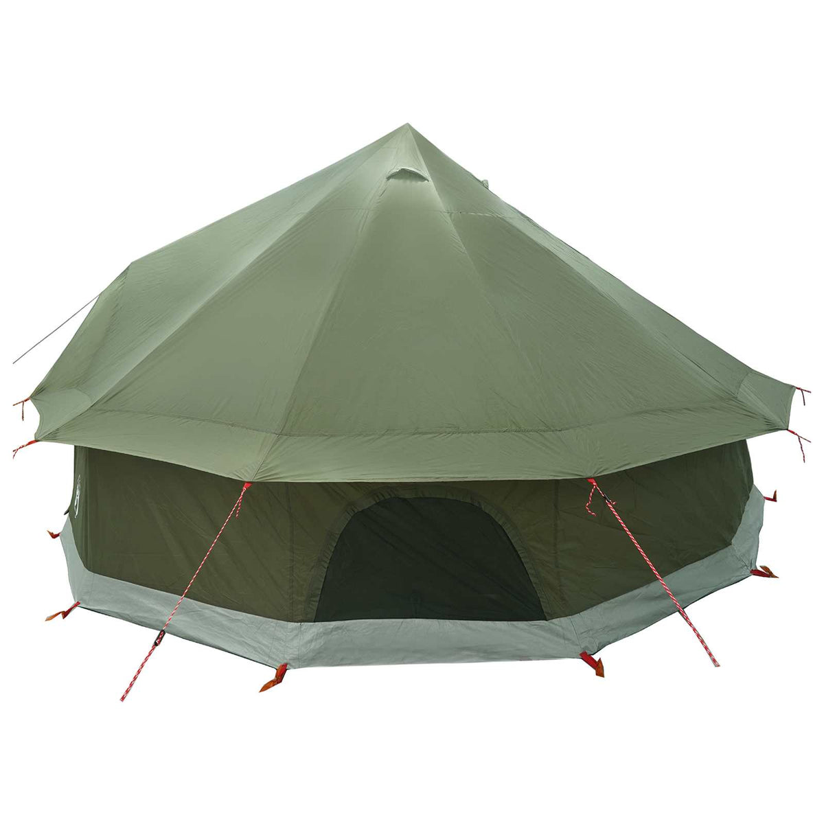 Tipi telt 8-personers Army Grøn Polyester og Stål