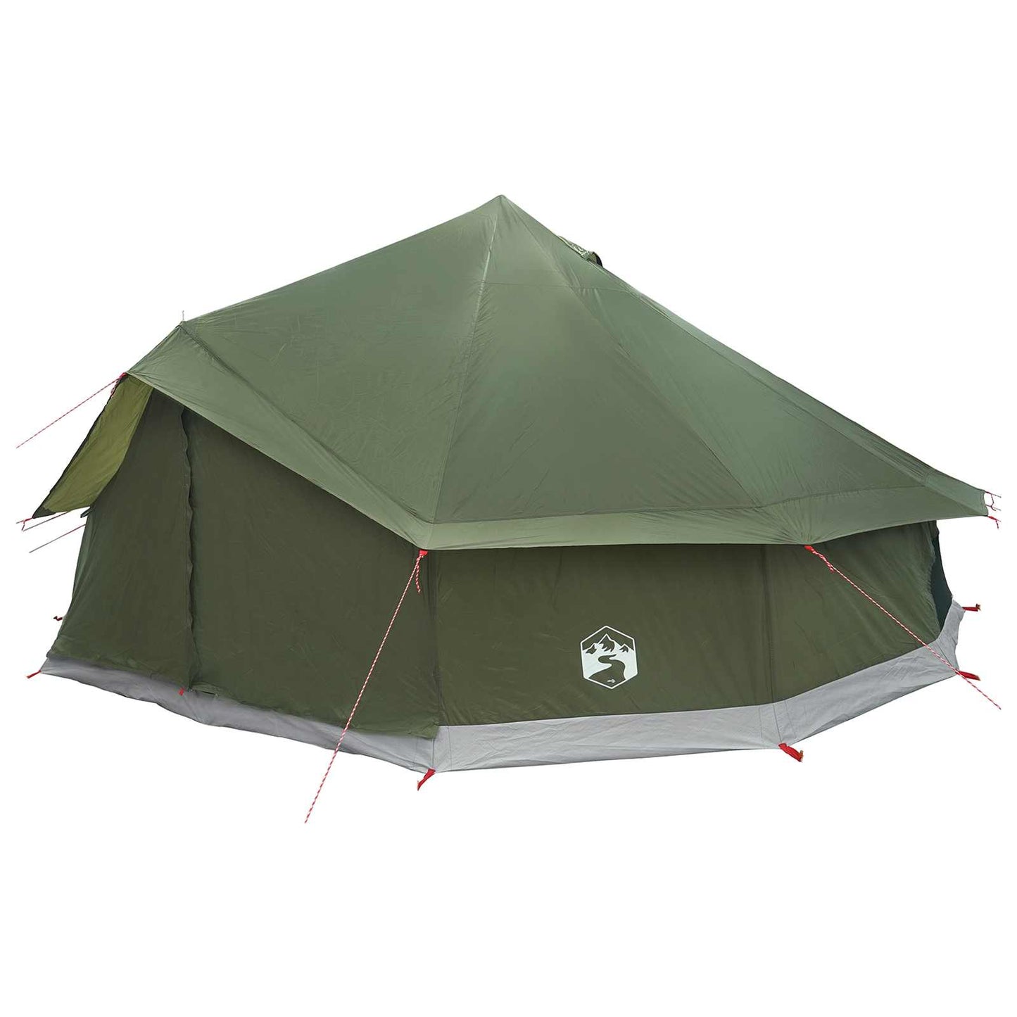 Tipi telt 12-personers Army Grøn Polyester og Stål