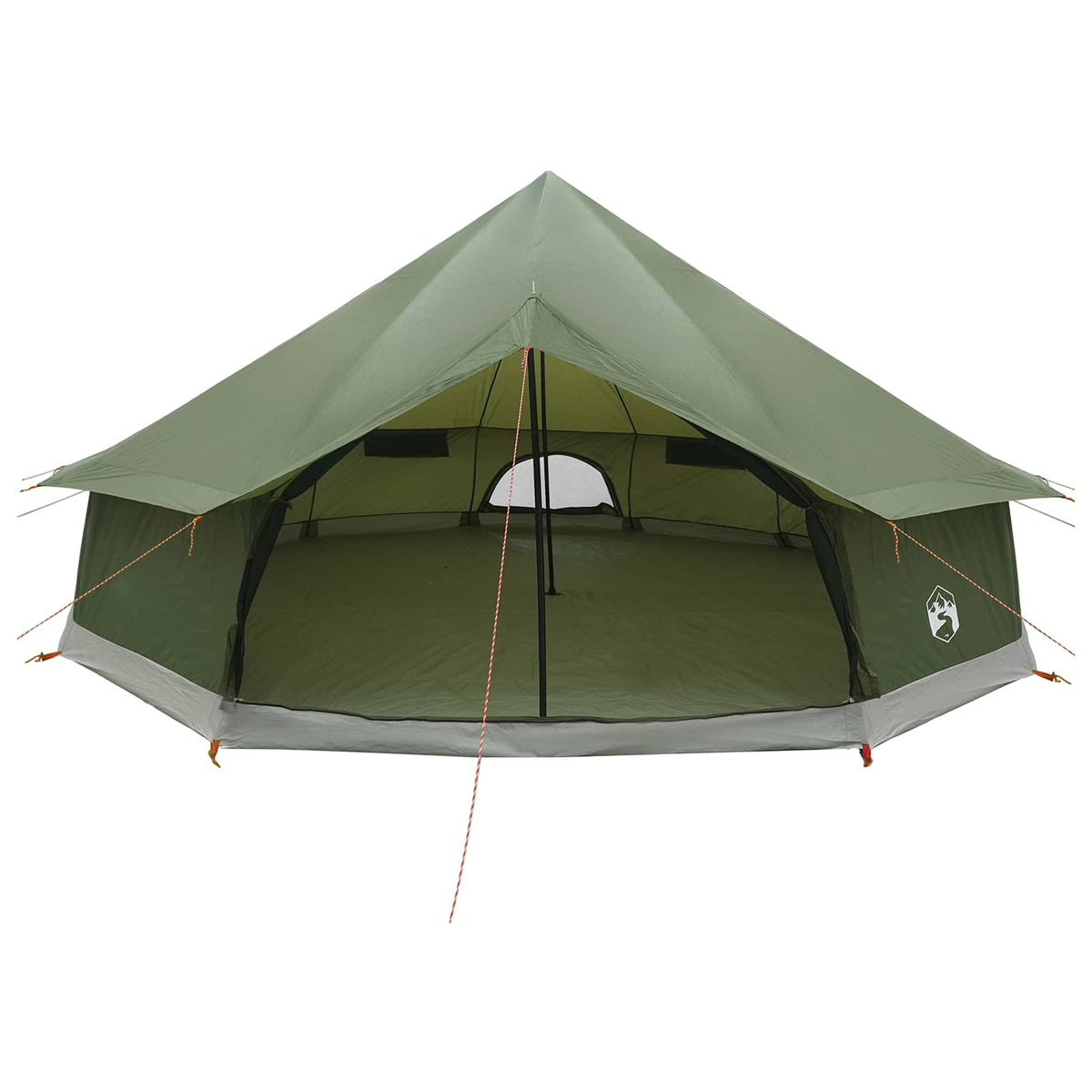 Tipi telt 12-personers Army Grøn Polyester og Stål