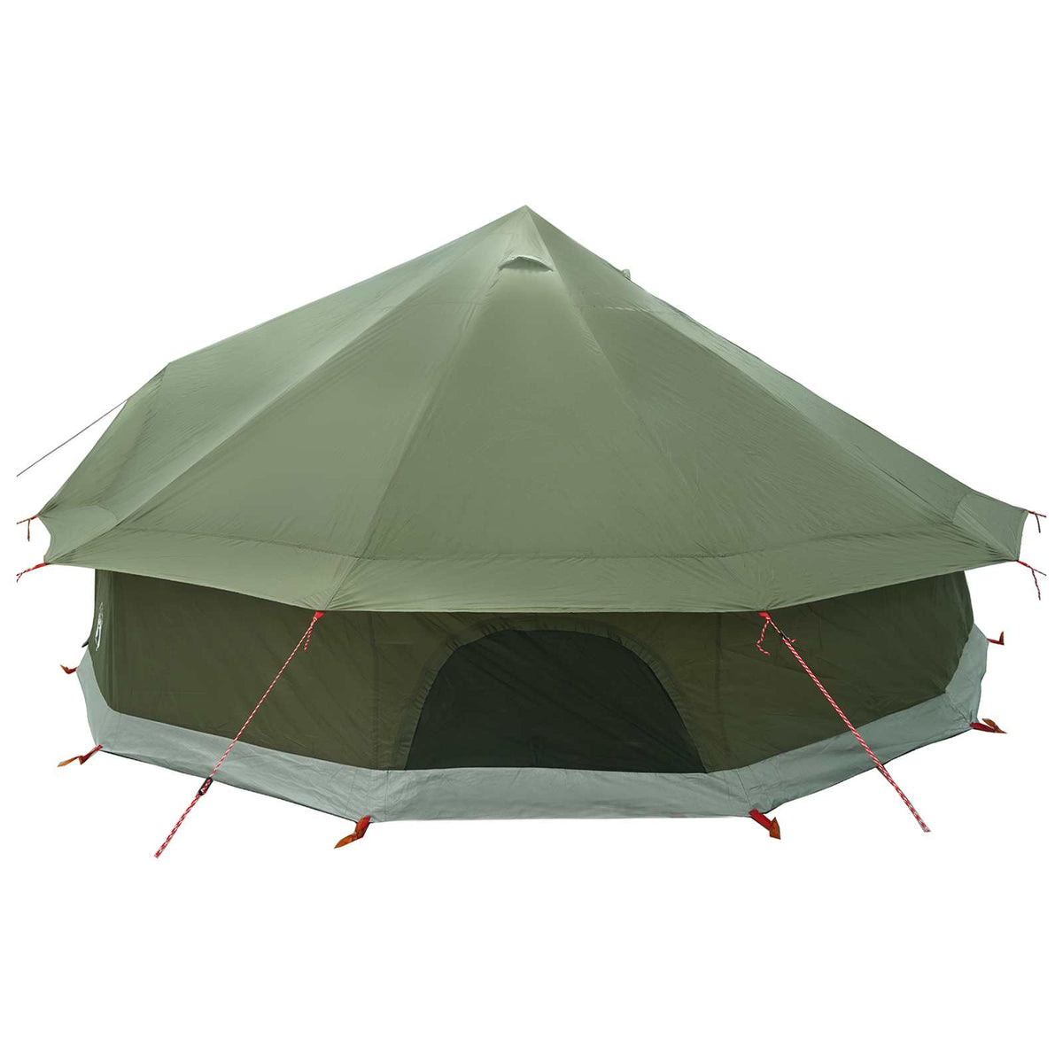 Tipi telt 12-personers Army Grøn Polyester og Stål