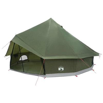 Tipi telt 10-personers Army Grøn Polyester og Stål