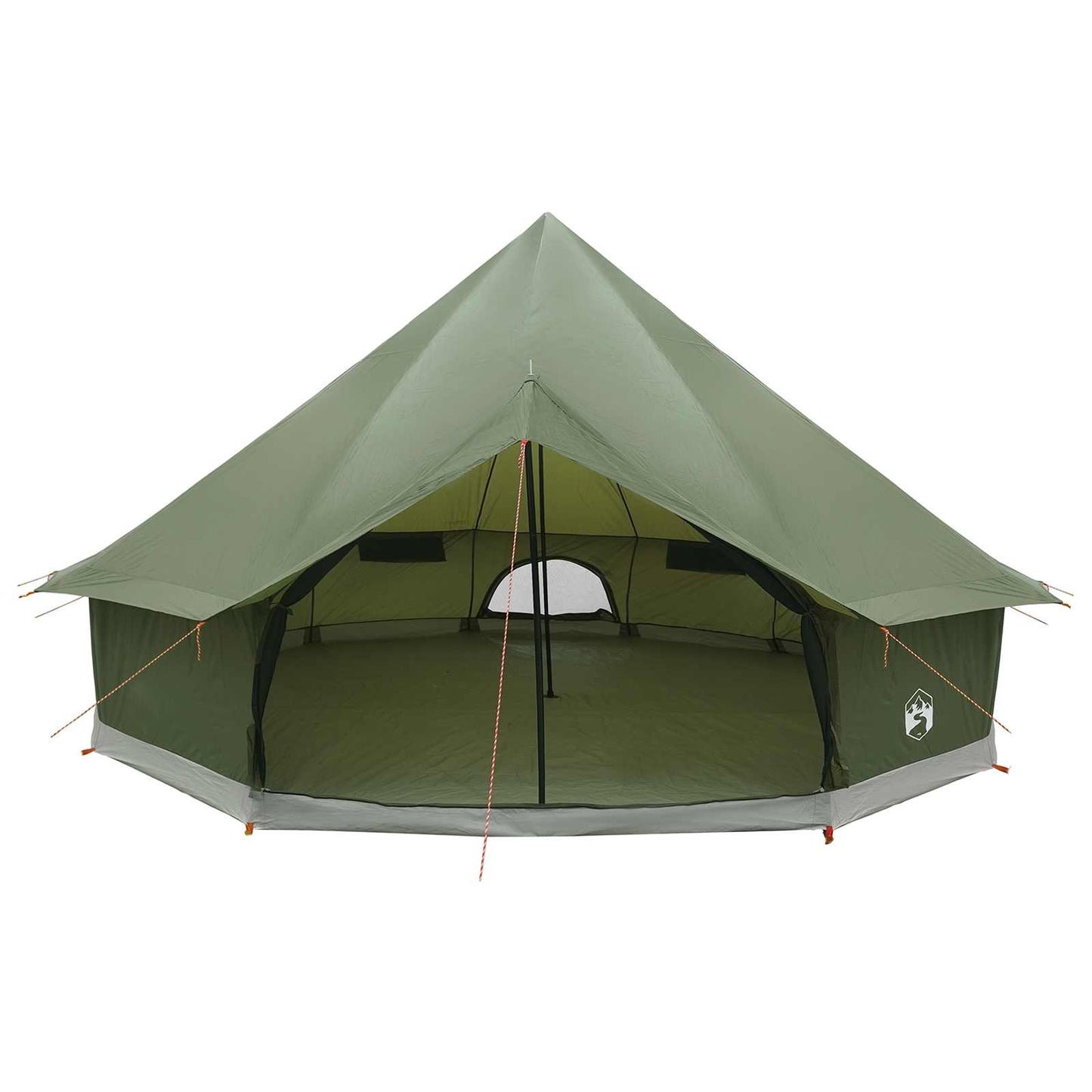 Tipi telt 10-personers Army Grøn Polyester og Stål