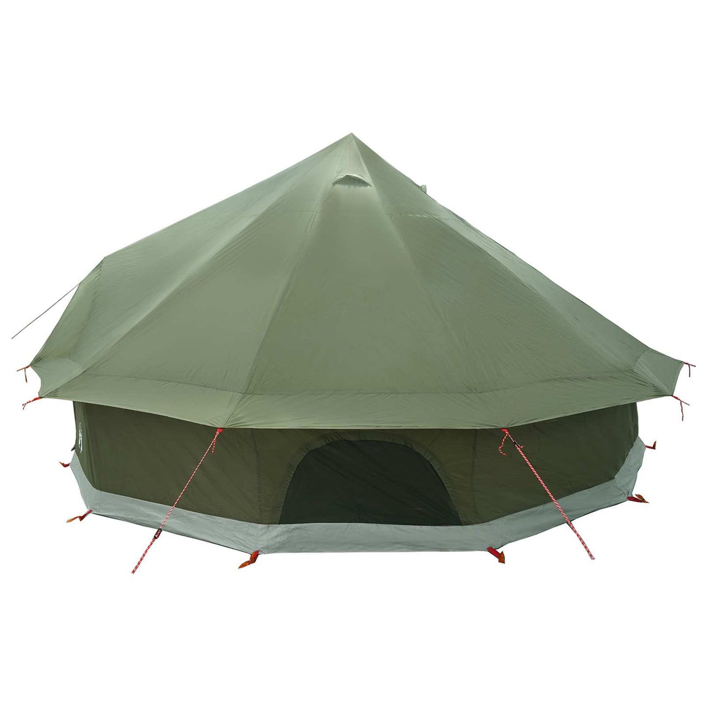 Tipi telt 10-personers Army Grøn Polyester og Stål