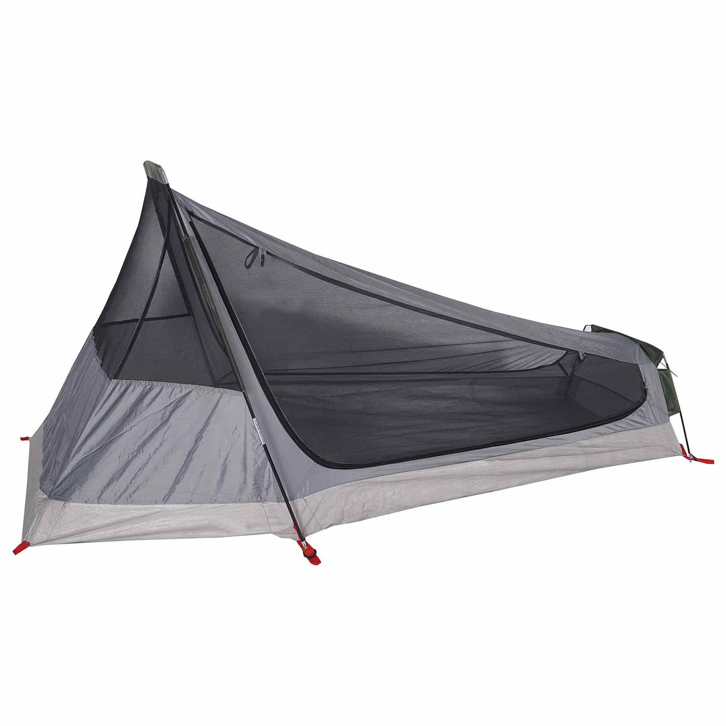 Tunneltelt 215 x 100 x 90 cm Olivengrøn Polyester og Stål