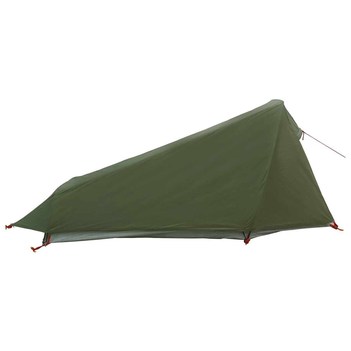 Tunneltelt 215 x 100 x 90 cm Olivengrøn Polyester og Stål