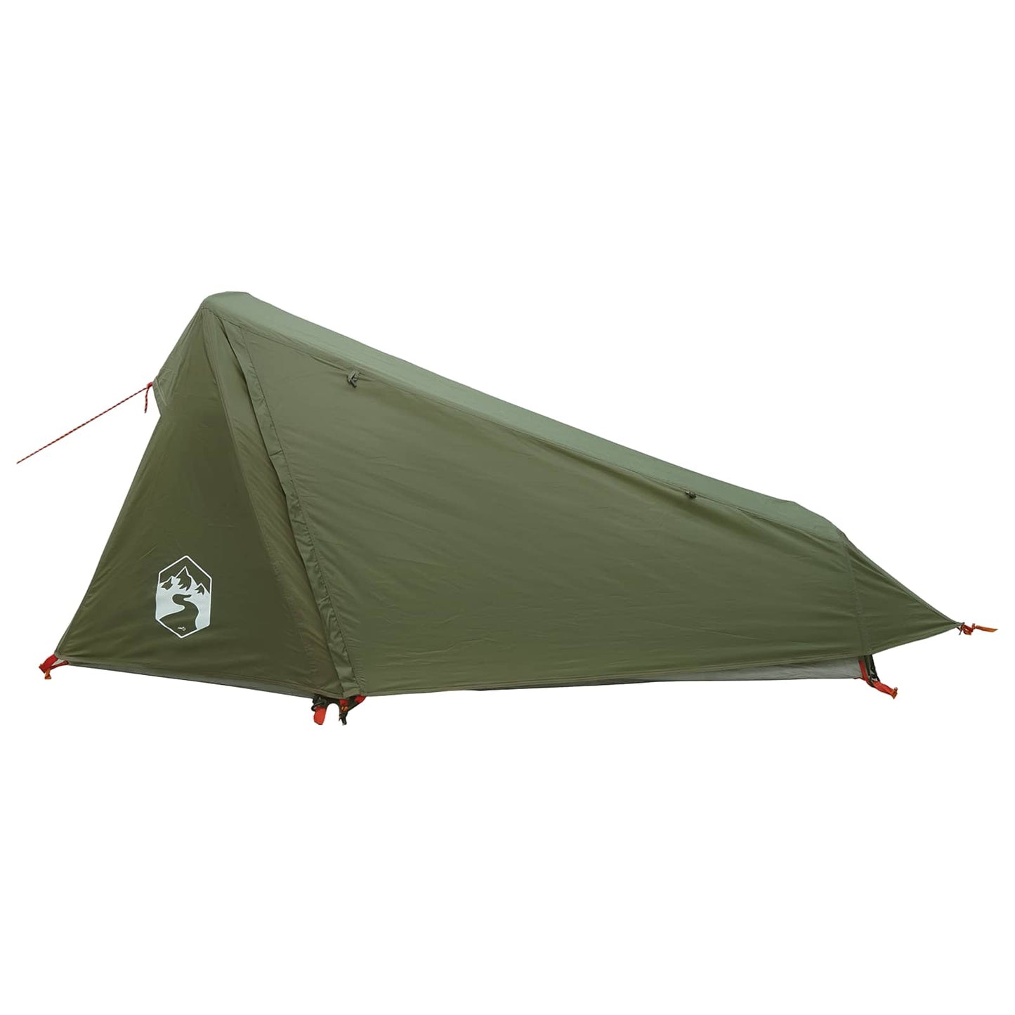 Tunneltelt 215 x 100 x 90 cm Olivengrøn Polyester og Stål