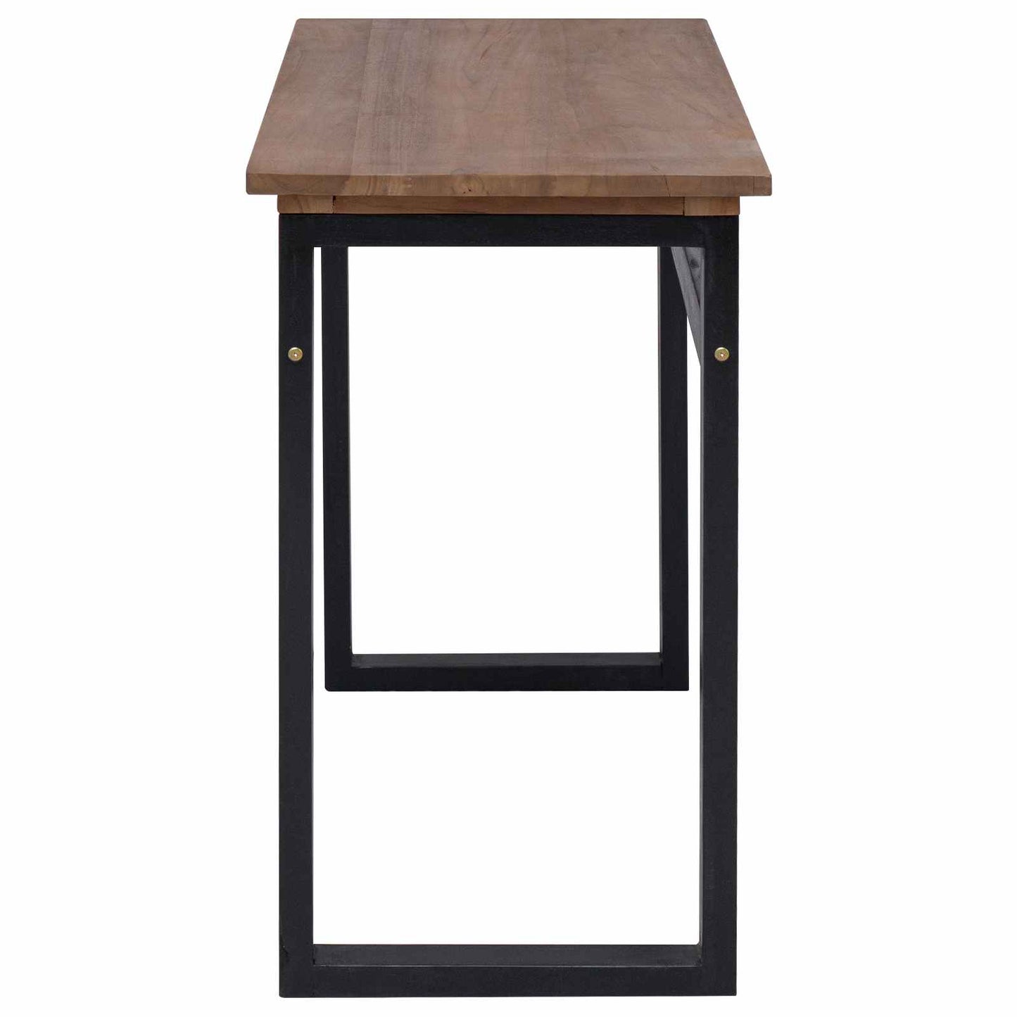 Bord Naturfarvet Massiv Teaktræ 100 x 45 x 75cm