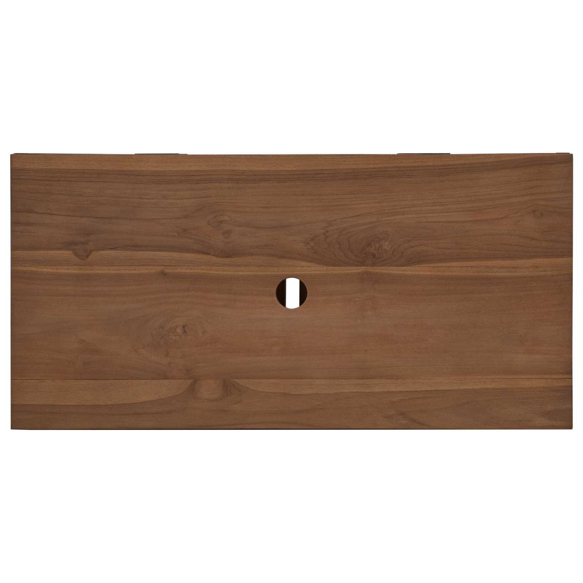 Badeværelsesskab Naturfarvet 90 x 45 x 75 cm Massiv Teaktræ