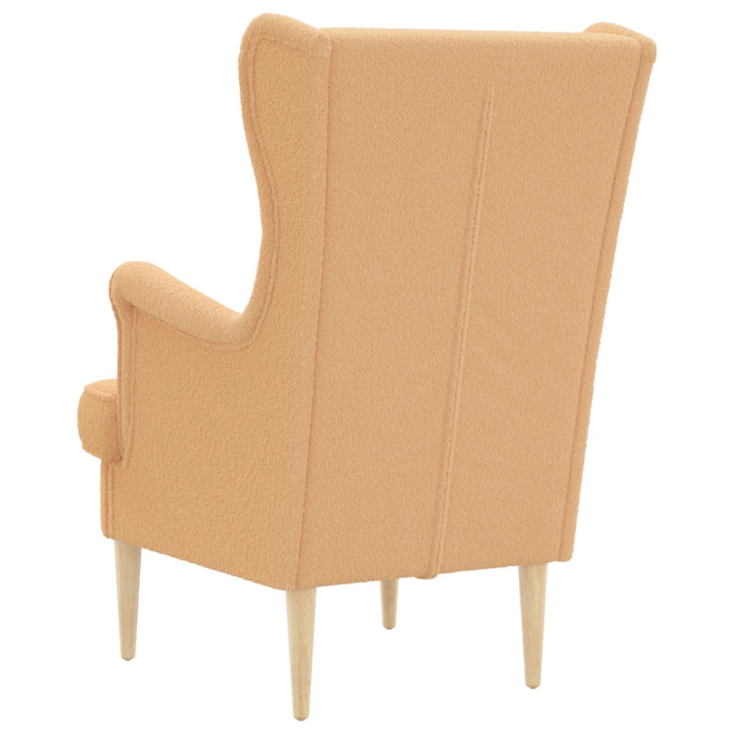 Lænestol Beige Bouclé