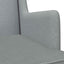 Gyngestol Lysegrå 62 x 80 x 85 cm Stof