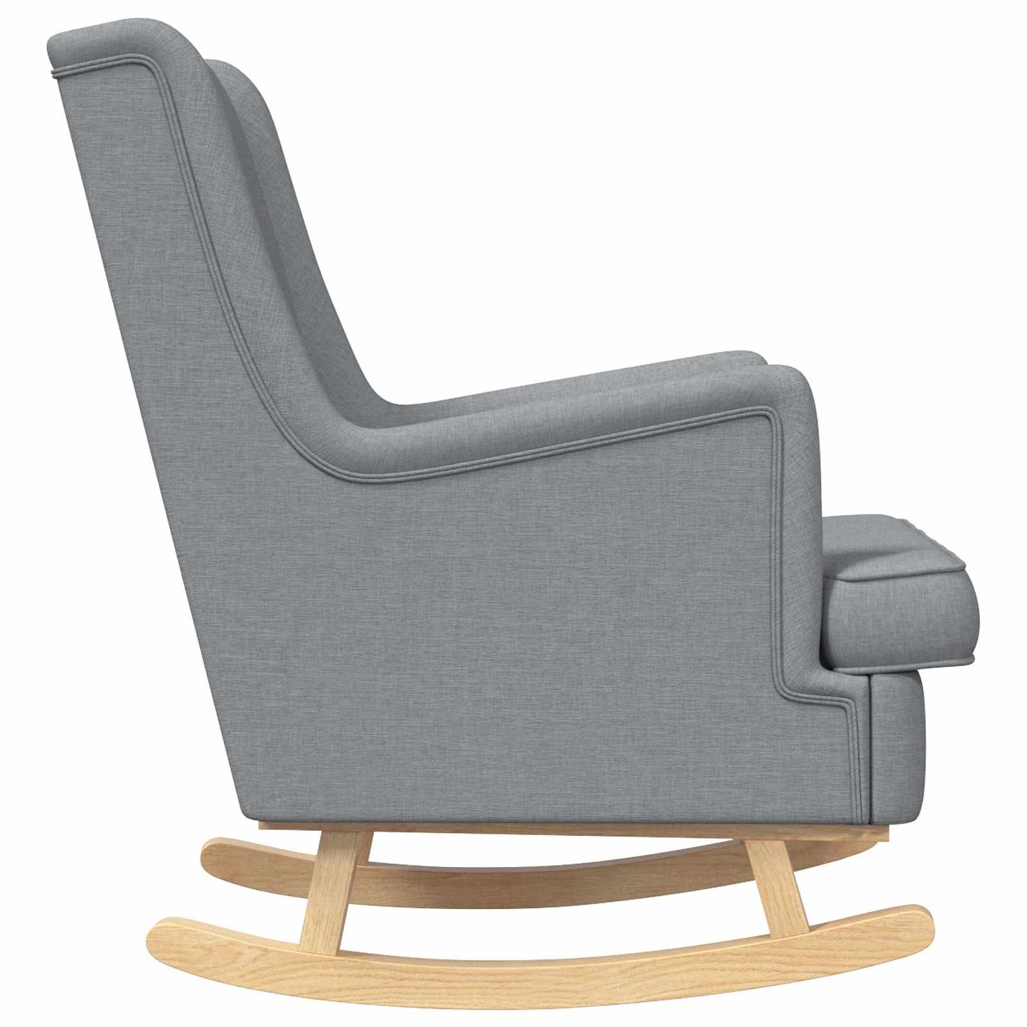 Gyngestol Lysegrå 62 x 80 x 85 cm Stof