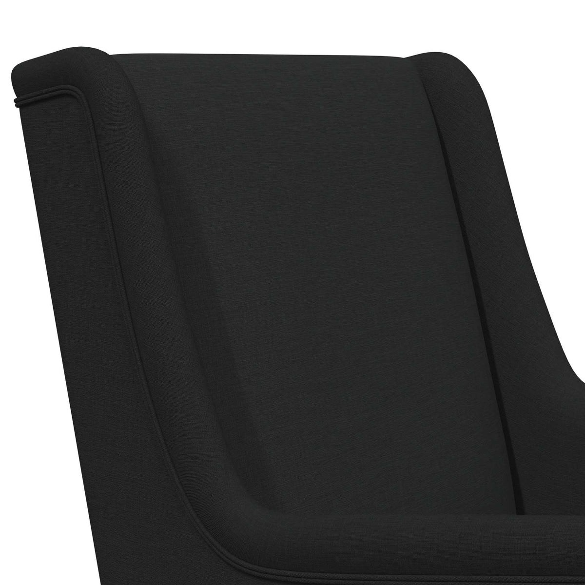 Gyngestol Sort 62 x 80 x 85 cm Stof