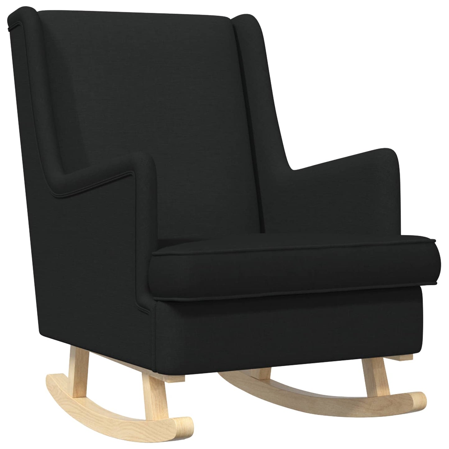 Gyngestol Sort 62 x 80 x 85 cm Stof