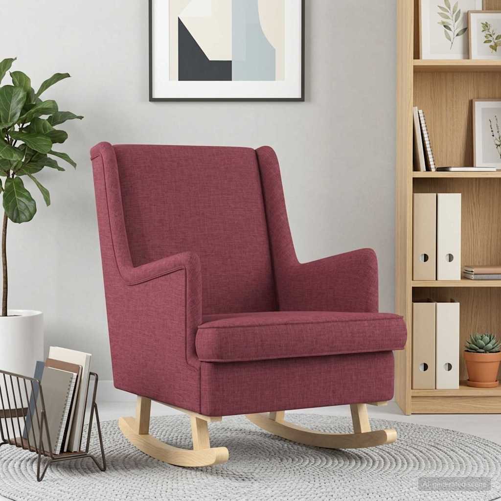 Gyngestol Vinrød 62 x 80 x 85 cm Stof