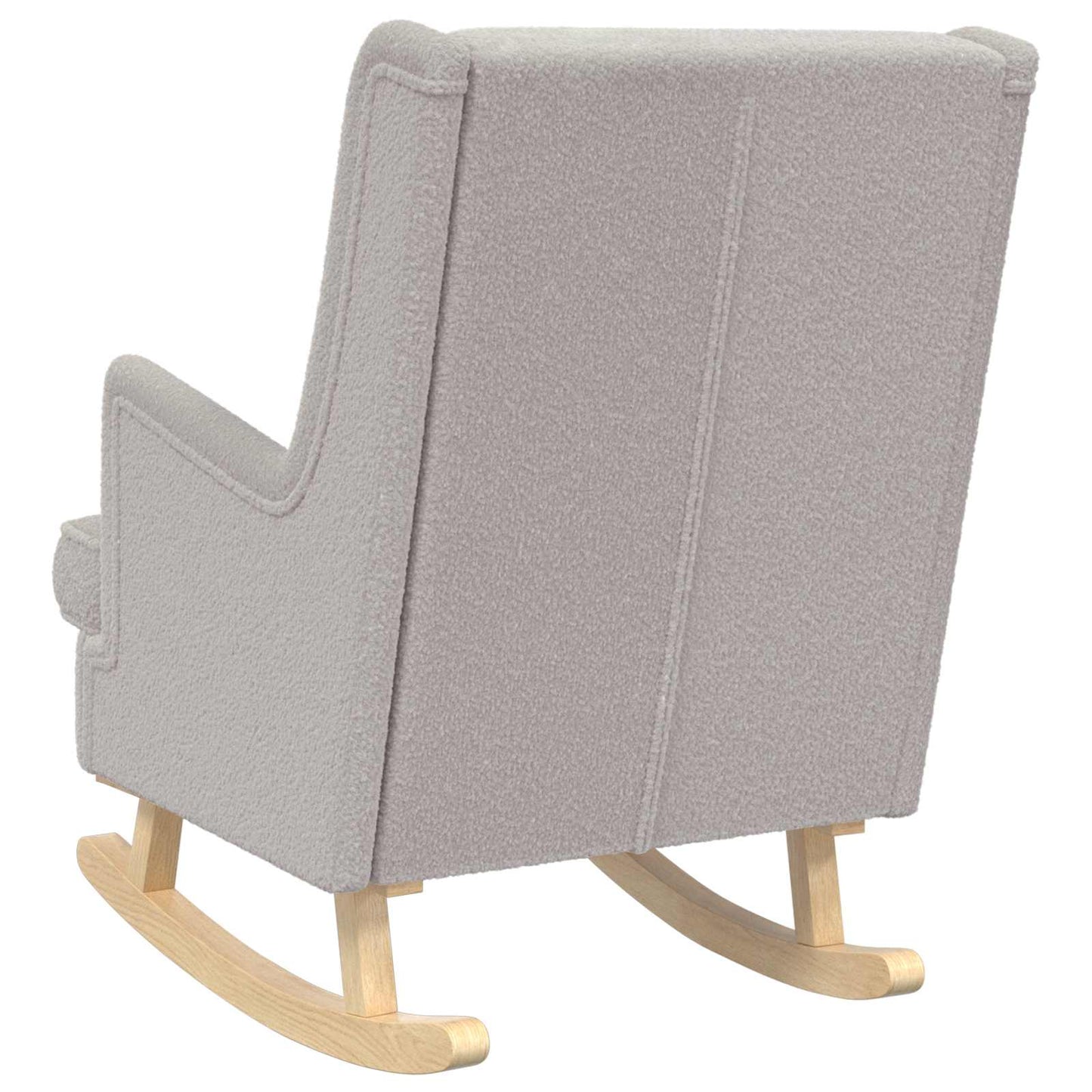 Gyngestol Lysegrå 62 x 80 x 85 cm Bouclé