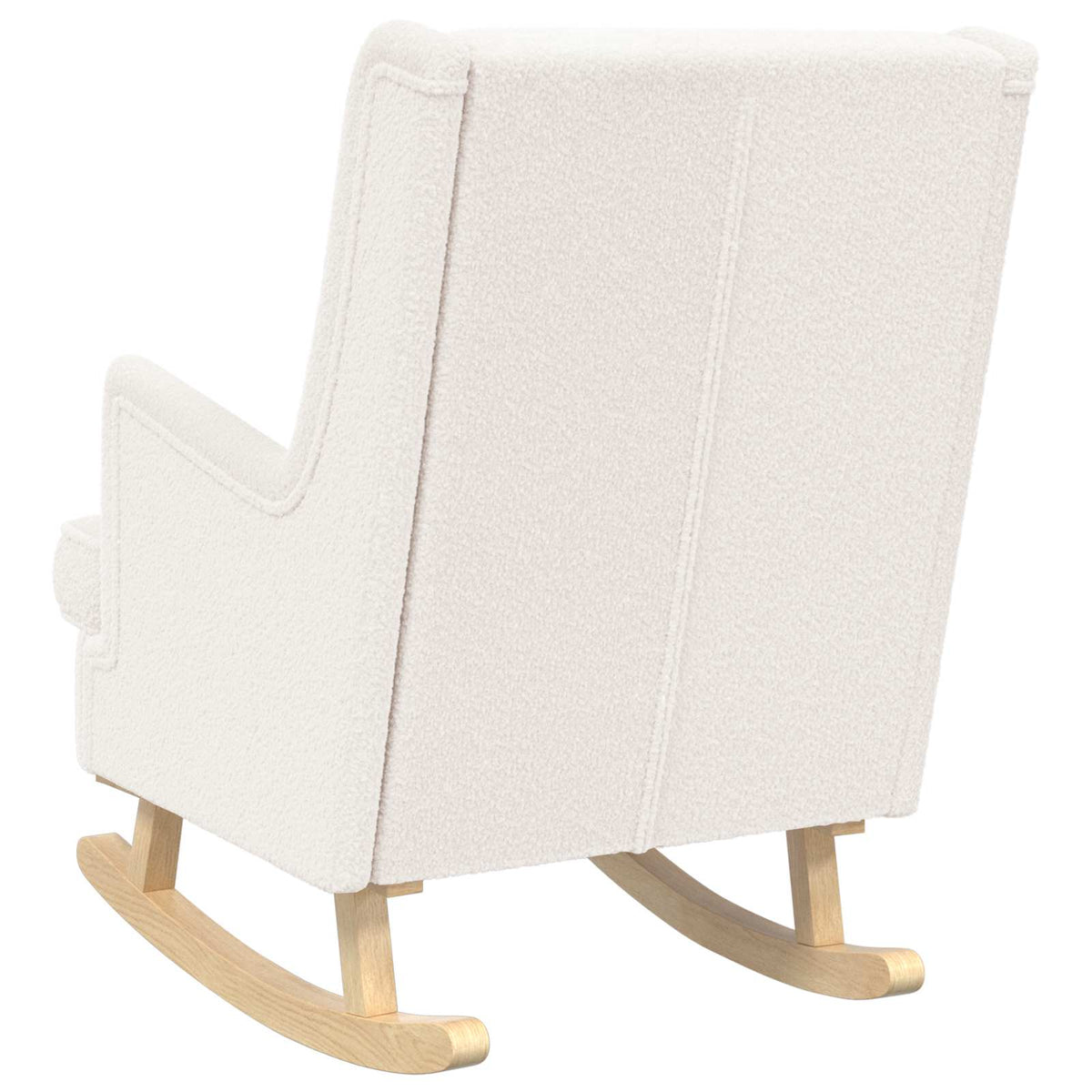 Gyngestol Cremefarvet 62 x 80 x 85 cm Bouclé