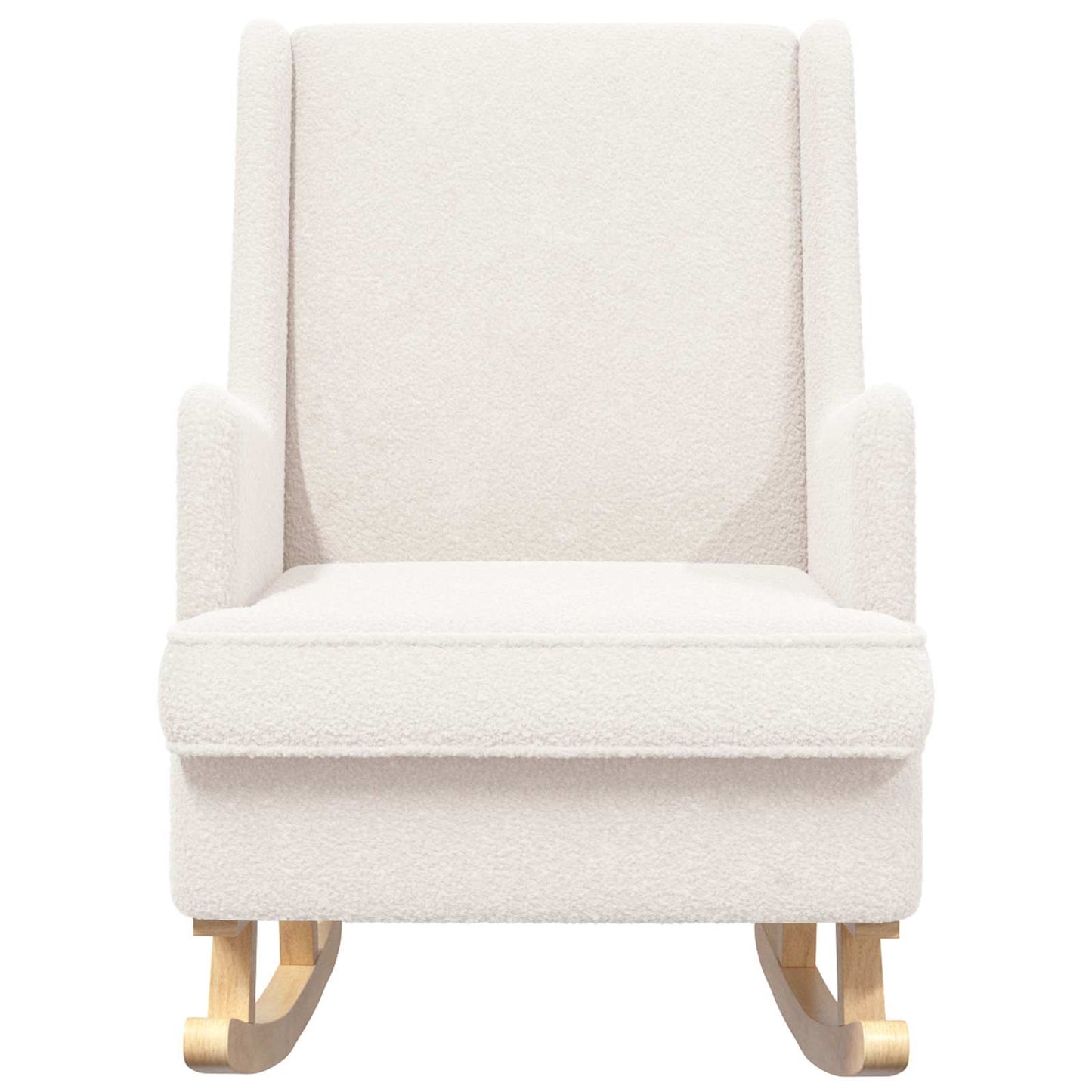 Gyngestol Cremefarvet 62 x 80 x 85 cm Bouclé