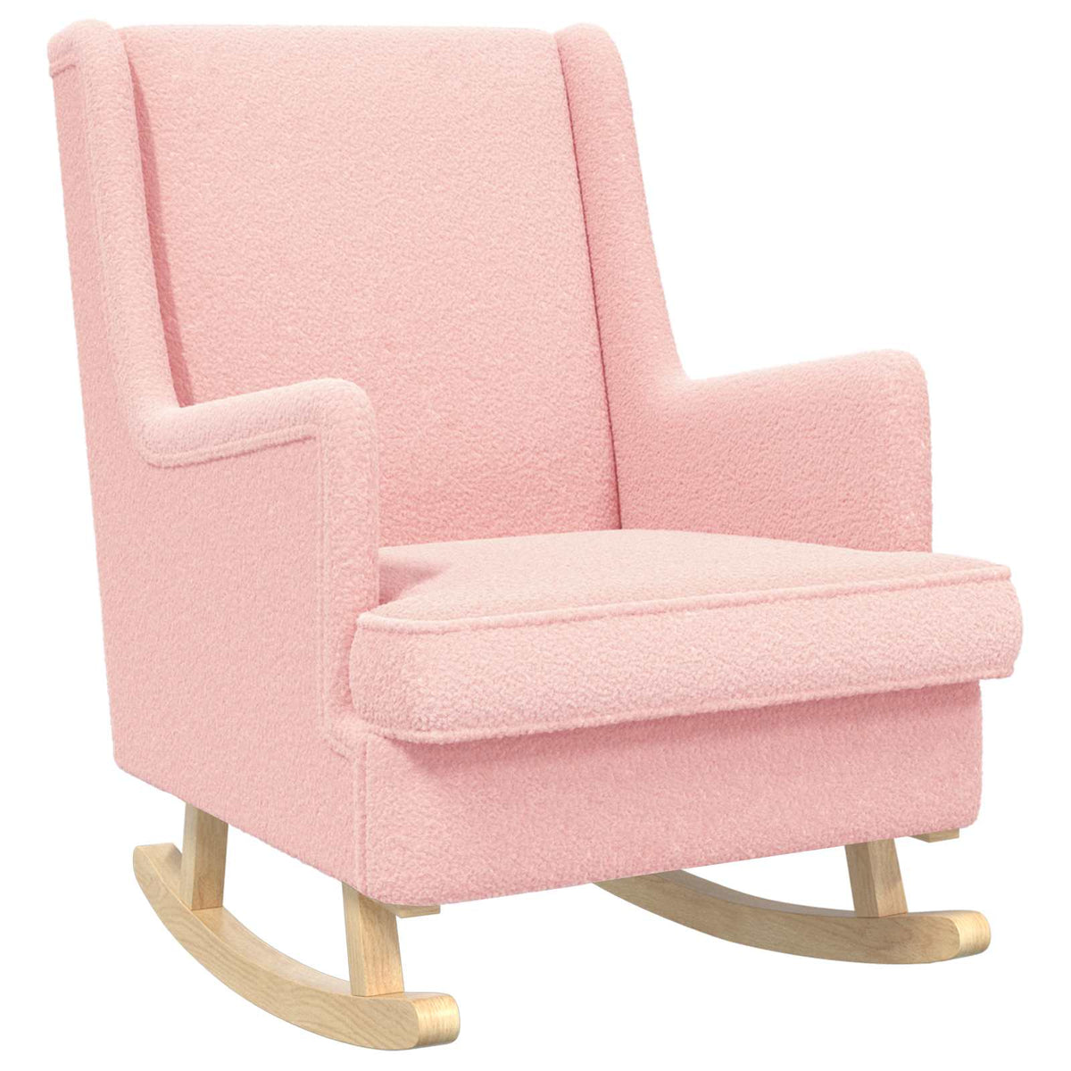 Gyngestol Lyserød 62 x 80 x 85 cm Bouclé
