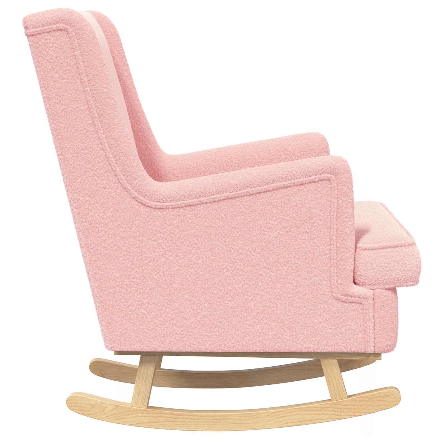 Gyngestol Lyserød 62 x 80 x 85 cm Bouclé