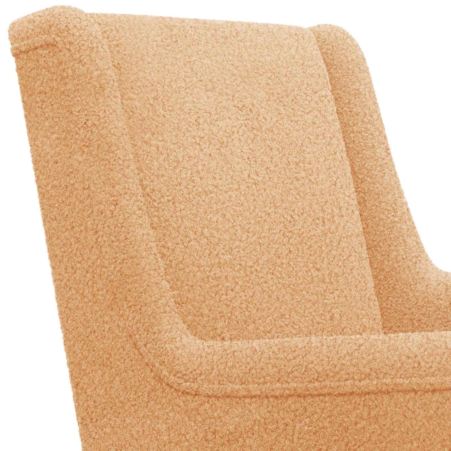 Gyngestol Beige 62 x 80 x 85 cm Bouclé