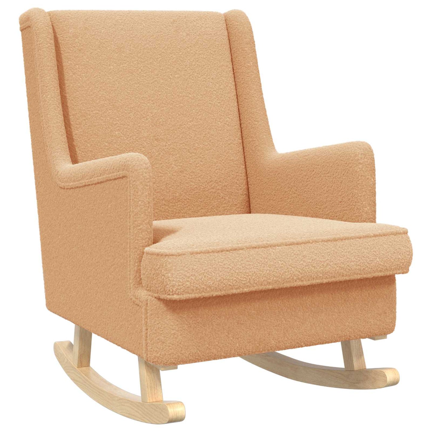 Gyngestol Beige 62 x 80 x 85 cm Bouclé