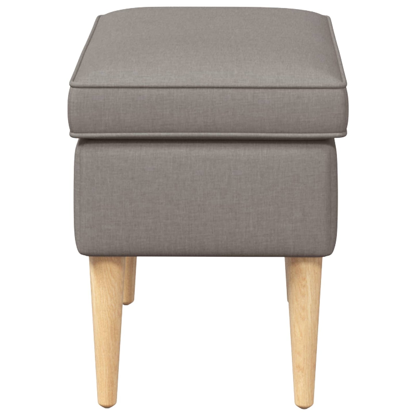 Fodskammel Gråbrun 55 x 35 x 41 cm