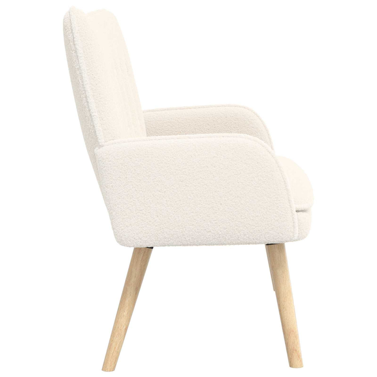 2-personers sofa Cremefarvet 115 x 61 x 87 cm Bouclé