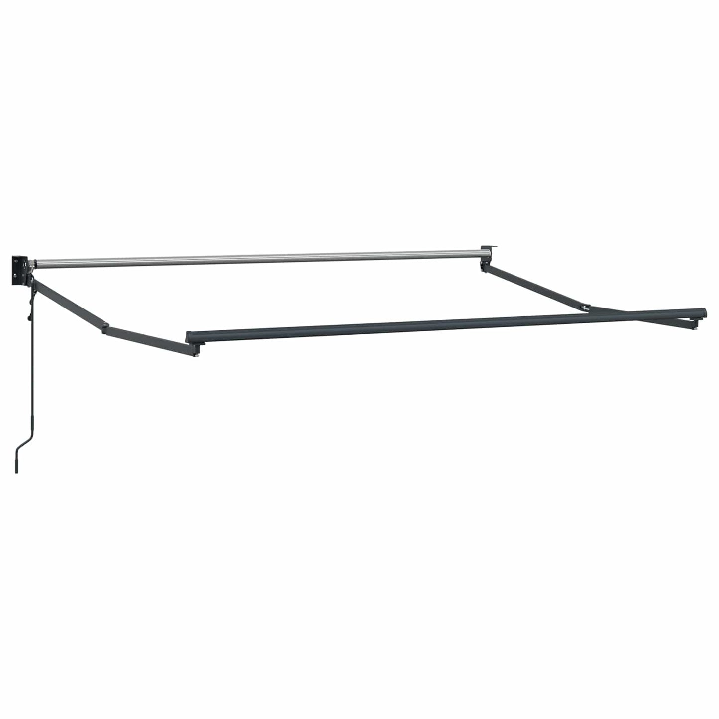 Udtrækkelig markise Cremefarvet 3,5 x 2 m Polyester og metal