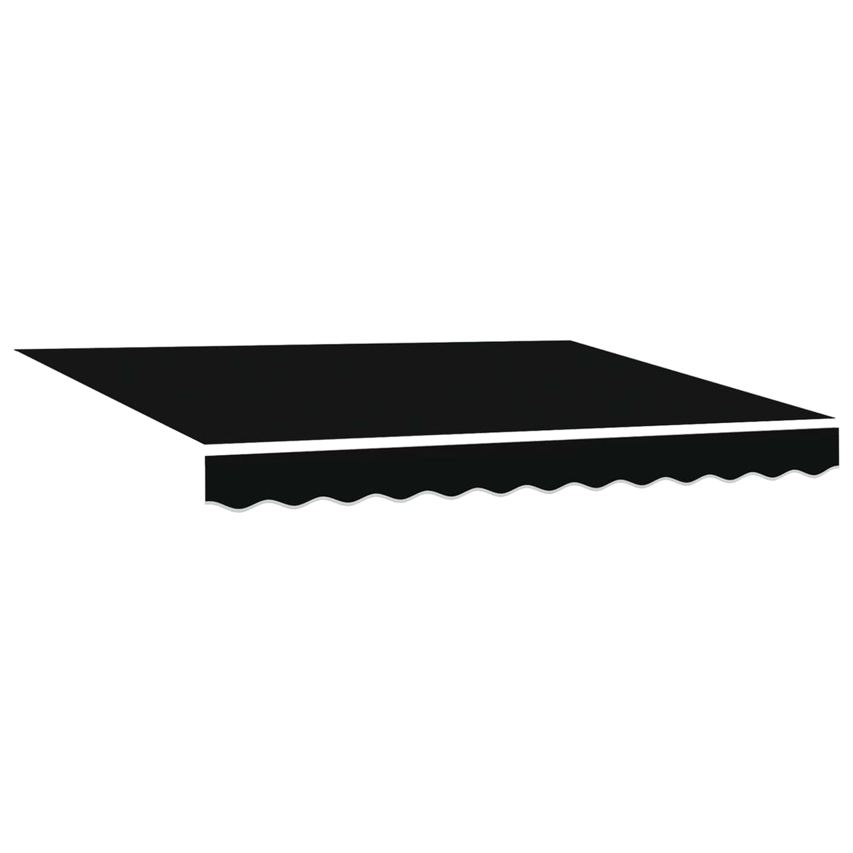 Manuel udtrækkelig markise med LED 3,5 x 2,5 m