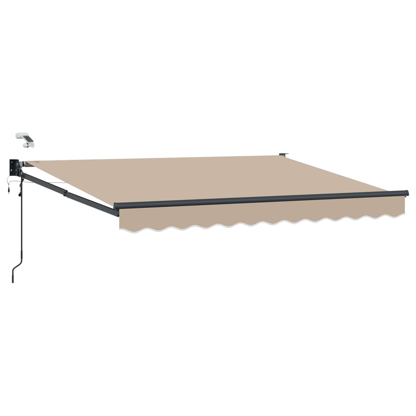 Elektrisk Utrækkelig Markise Beige 3,5 x 2,5 m
