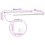 Manuel Utrækkelig Markise Orange, Sort og Gul 4 × 3 m