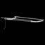 Manuel markise-ramme med LED-lys Blå, Orange, Hvid 3 x 2,5 m