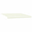 Manuel markise-ramme med LED-lys Creme og hvid 4,5 × 3,5 m