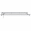 Manuel markise-ramme med LED-lys Hvid og antracit 4 × 3 m