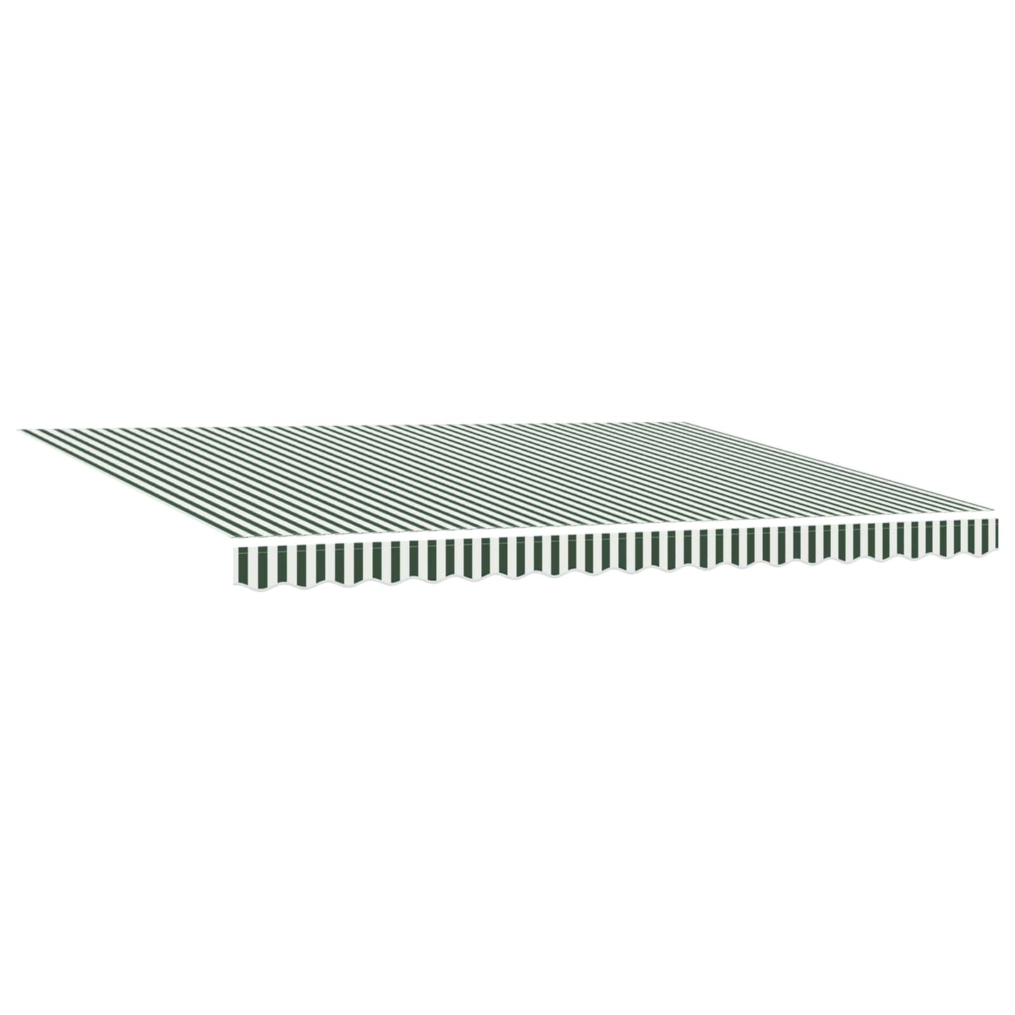 Manuel markise-ramme med LED-lys 4 × 3 m