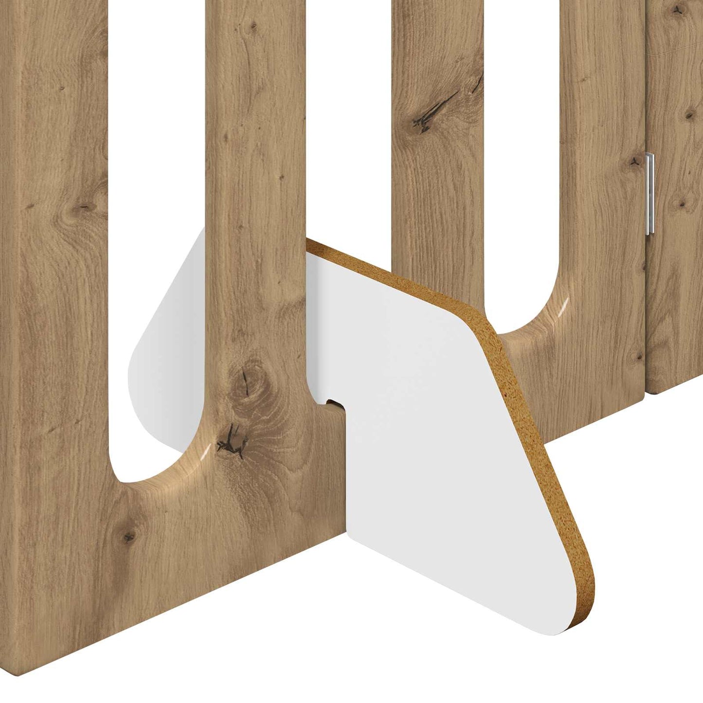 Foldbar hundegård 2 stk. Artisan-eg 100,5 x 38 x 70 cm