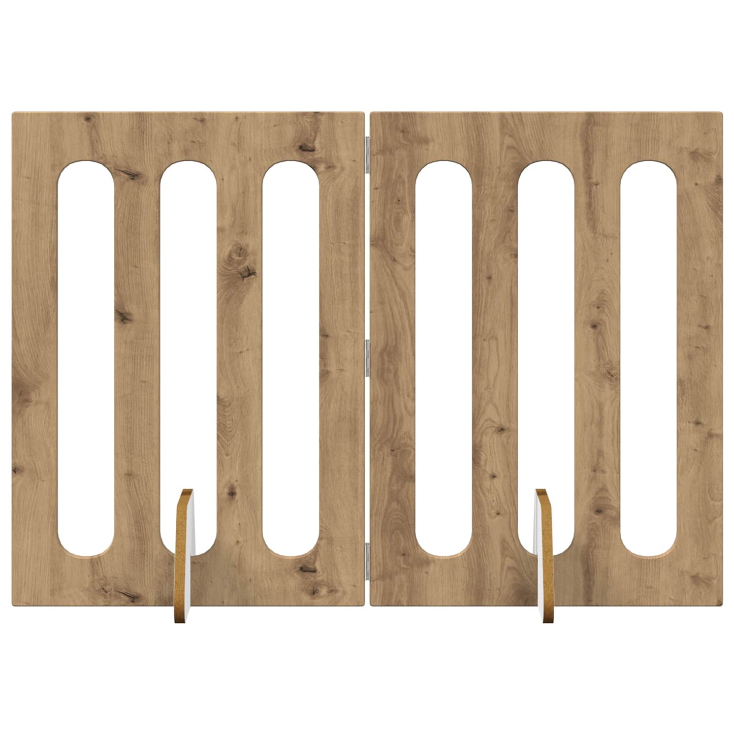 Foldbar hundegård 2 stk. Artisan-eg 100,5 x 38 x 70 cm