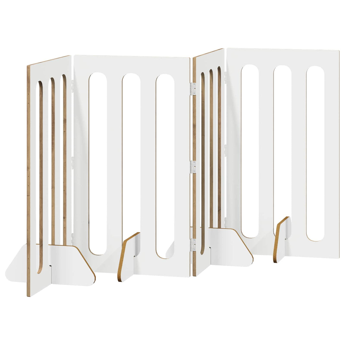 Foldbar hundegård 4 stk. Artisan-eg 201 x 38 x 90 cm