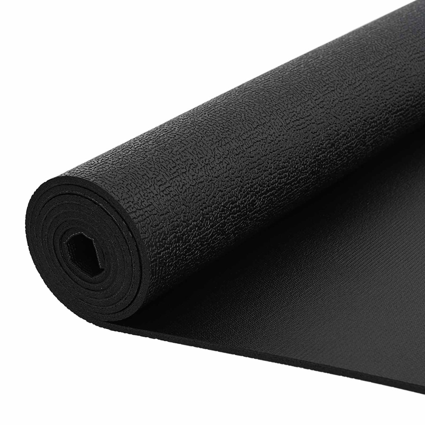 Sport Beskyttelsesmåtte Sort 150 x 75 x 0,6 cm Høj densitet PVC