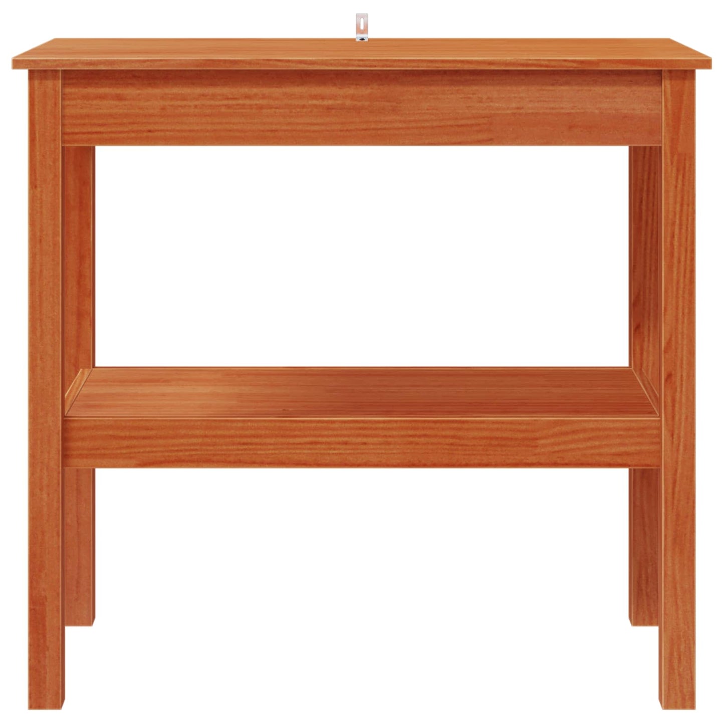 Konsolbord VoksBrun 80 x 40 x 75 cm Massivt fyrretræ