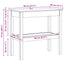 Konsolbord VoksBrun 80 x 40 x 75 cm Massivt fyrretræ