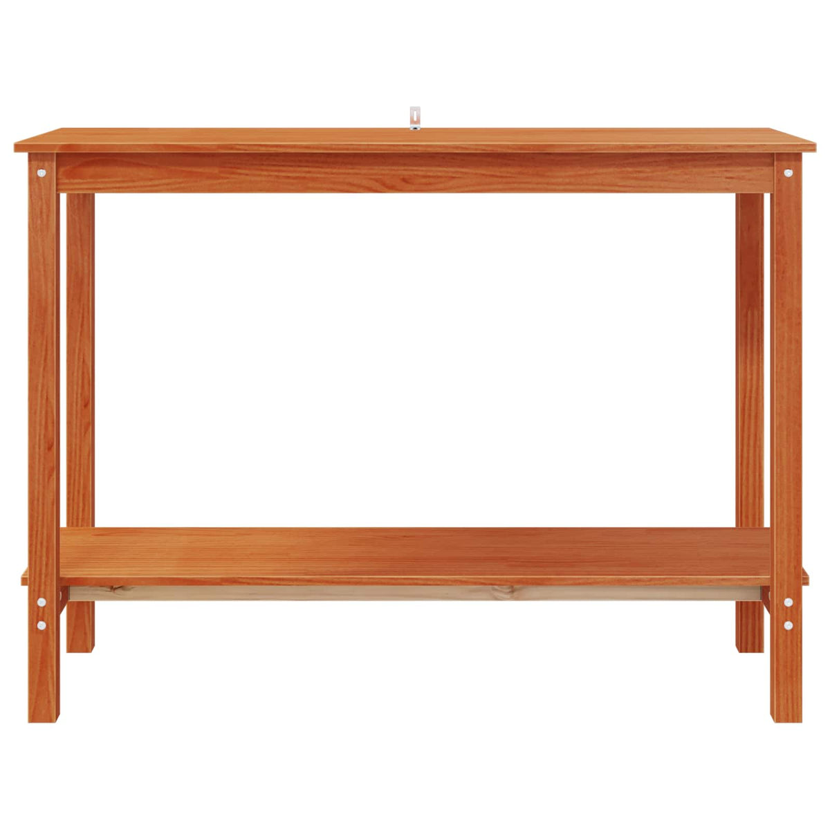 Konsolbord VoksBrun 110 x 40 x 80 cm Massivt fyrretræ