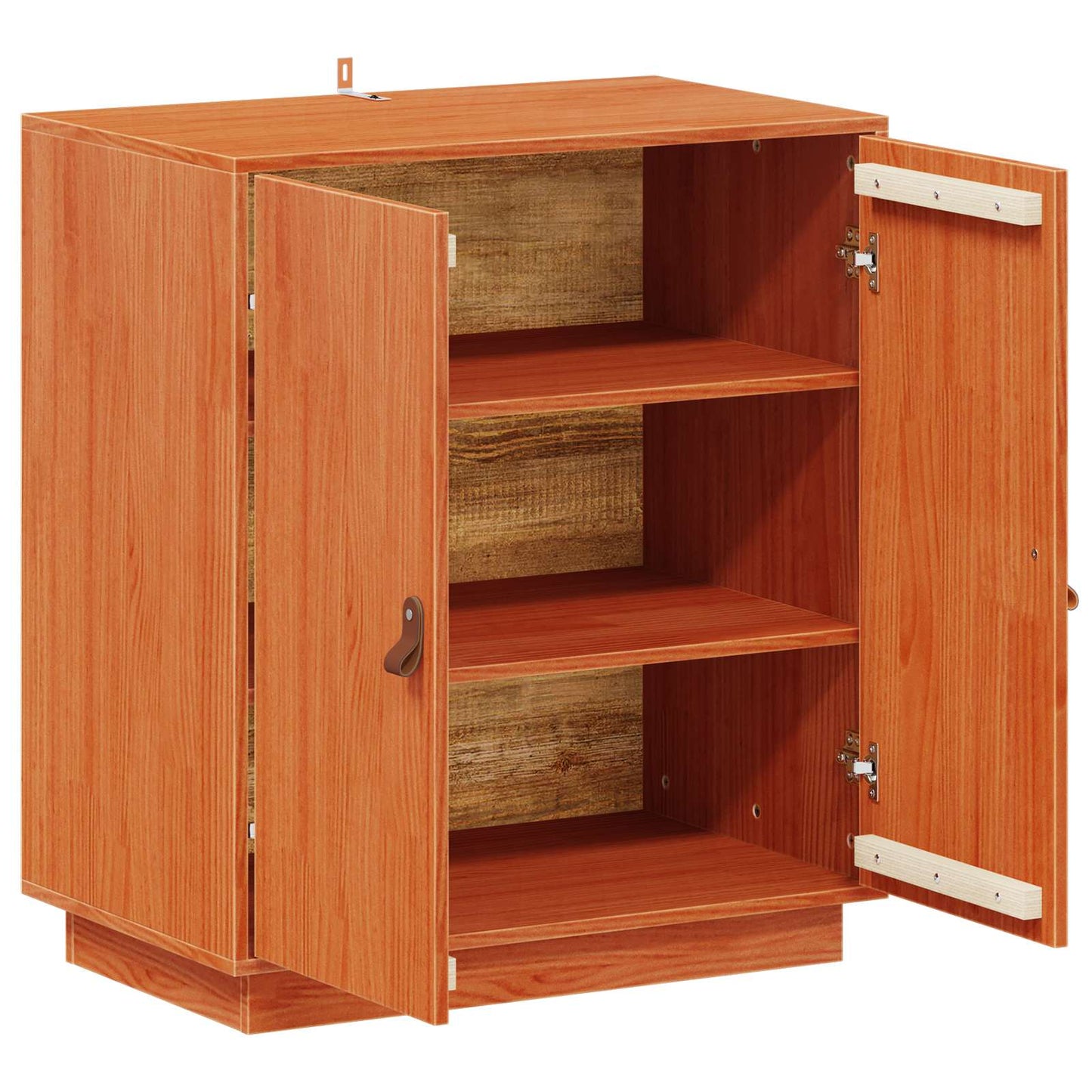 Sideboard VoksBrun 65,5 x 40 x 75 cm Massivt fyrretræ