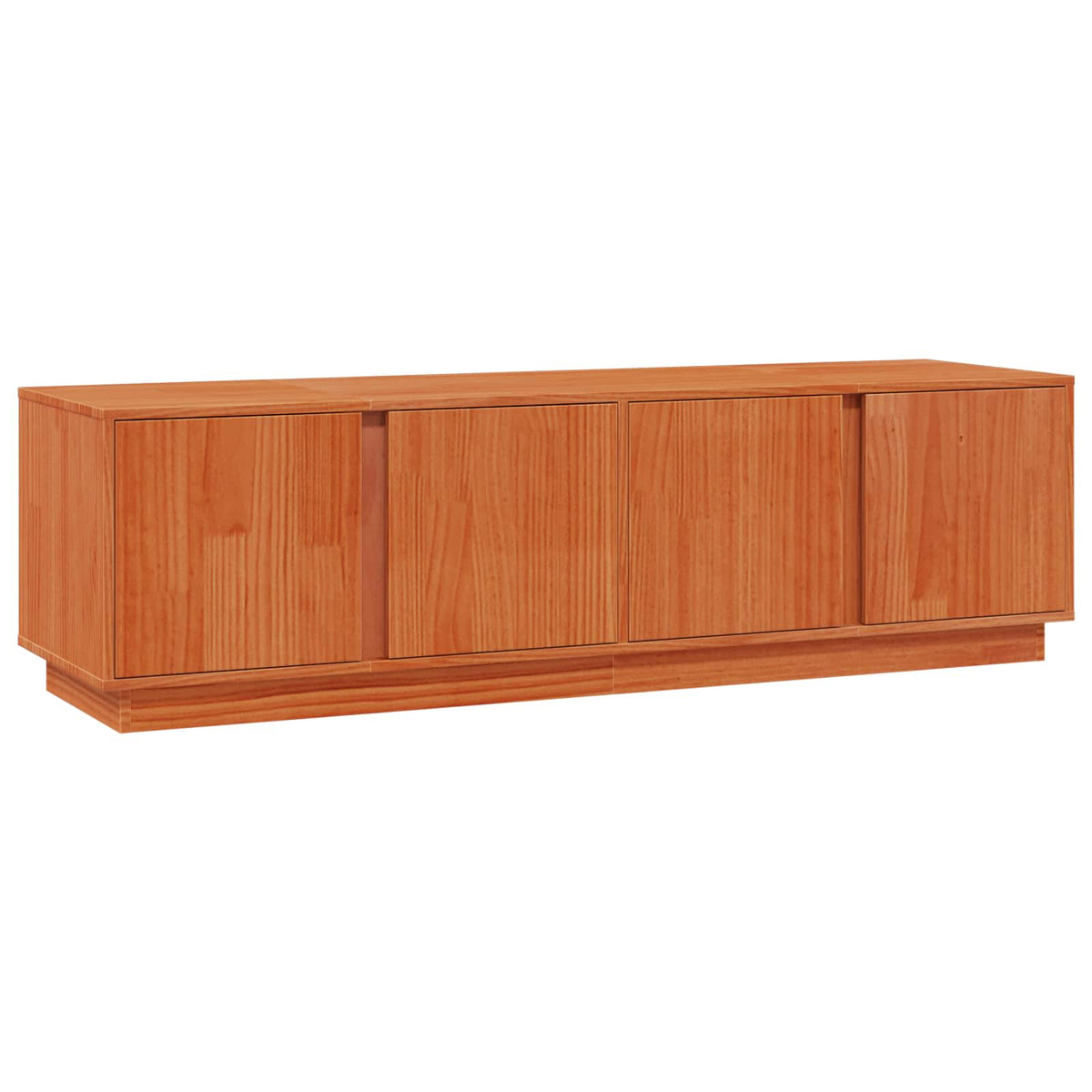 TV-skab VoksBrun 140 x 40 x 40 cm Massivt fyrretræ